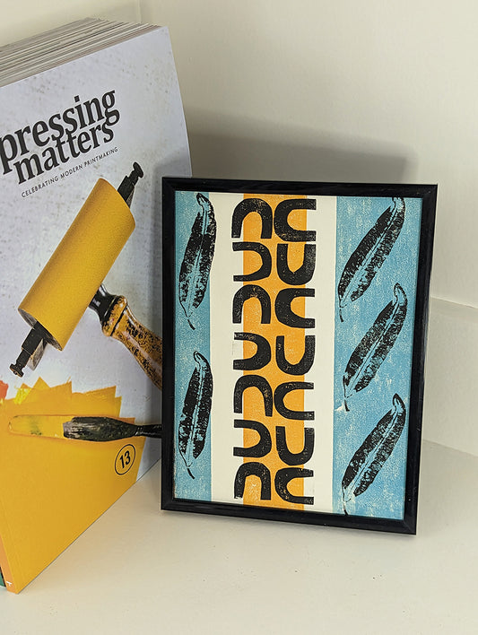 Croton Leaf 11 Framed