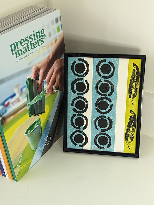 Croton Leaf 10 Framed