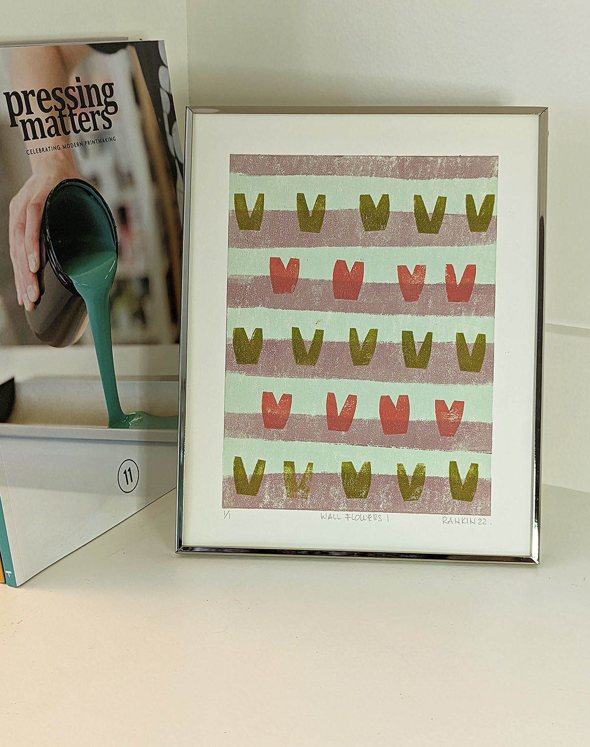 Wall Flowers 1 Framed