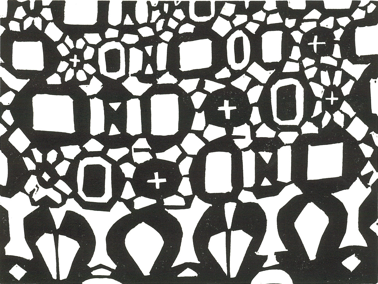 Brazil Linocut Print