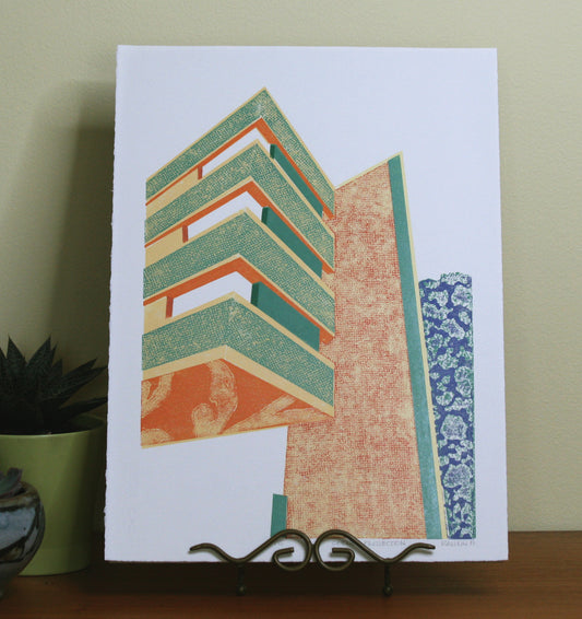 Corner Projection Print