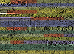 Hundertwasser 3 Collagraph Print 26"x19"